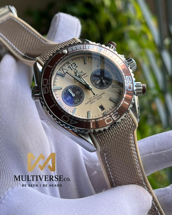OMEGA VOLVO RACING GREY BELT GREY DIAL (AA)