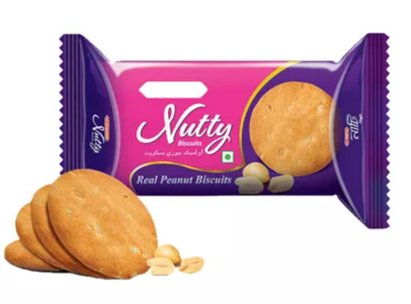 Olympic Nutty Real Peanut Biscuits 175 gm