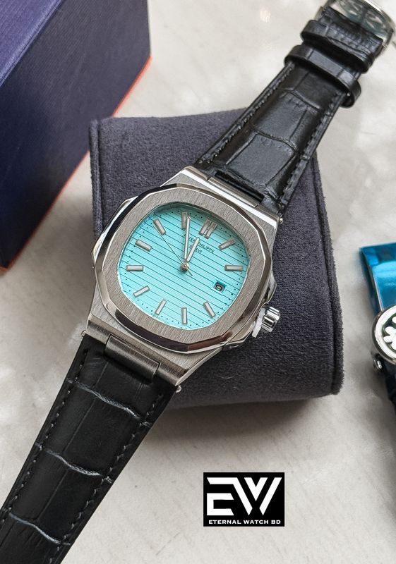 PATEK BLACK BELT TIFFANY DIAL SWEEP MOVEMENT