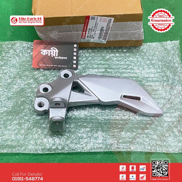 Footrest/Step Holder (LH) for Suzuki Gixxer & Gixxer SF (Old Model) bike.