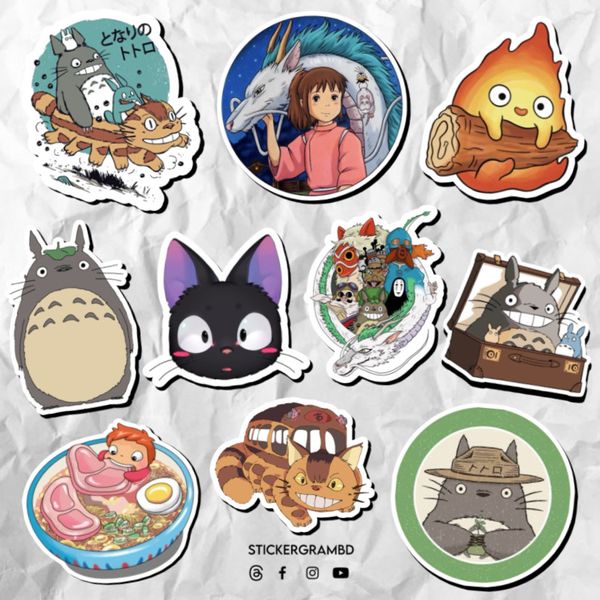 Studio Ghibli Sticker Set 01