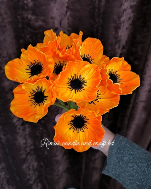 artificial popy flower - Image 5