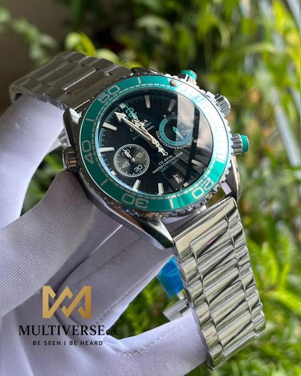 OMEGA VOLVO RACING SILVER CHAIN GREEN DIAL (AA)