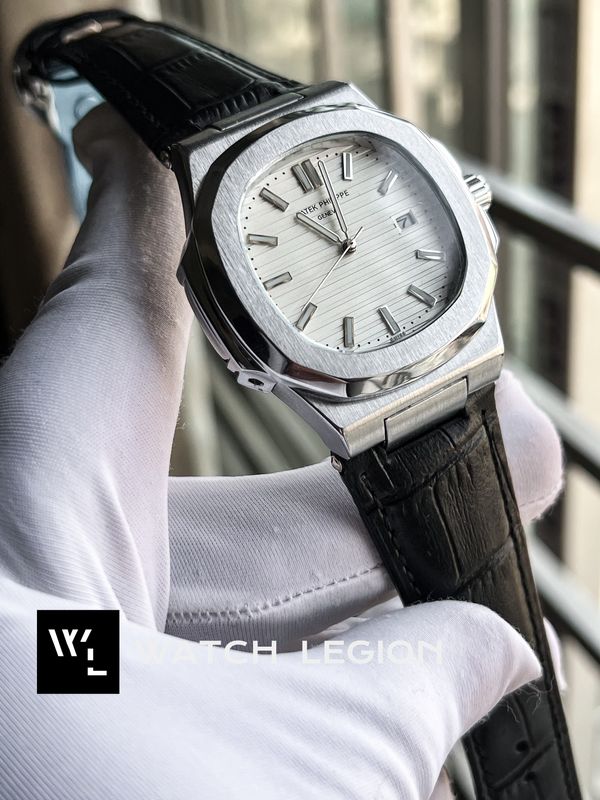 PATEK BELT WHITE SWEEP MOVEMENT