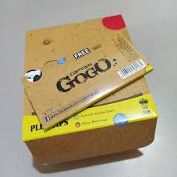 Captain Gogo Go Skins Smoking Paper Plus Tips (36 leaves) by Treasure House