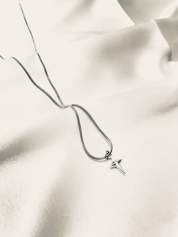 Y2K Star Necklace