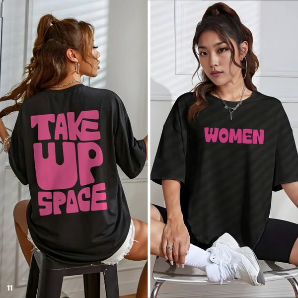 Take Up Space Drop Shoulder T-shirt - 11