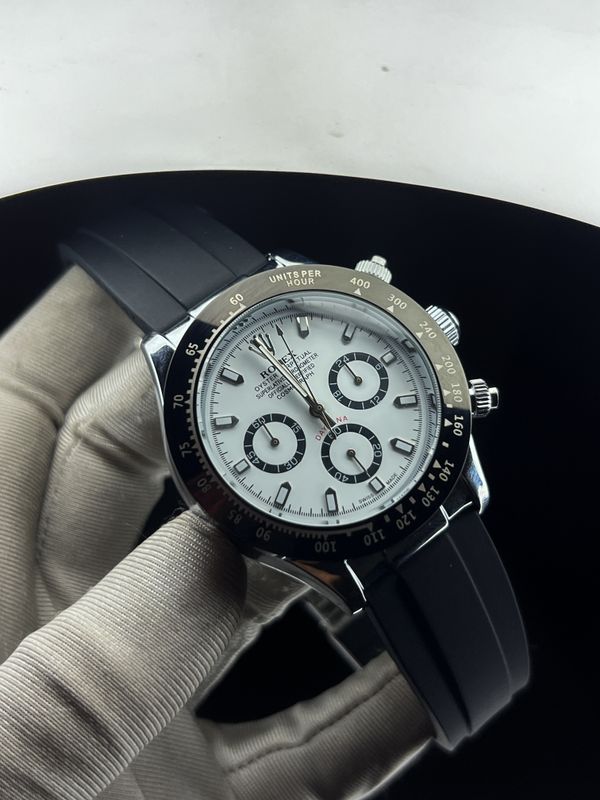 Rolex Cosmograph Daytona Panda Dial Silver Simple Case AA Grade
