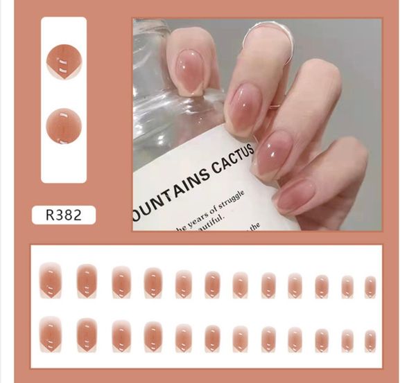 99 Taka only 😍😍😍😍24 pcs fake nails set 🥺💗 with glue stick / sticker