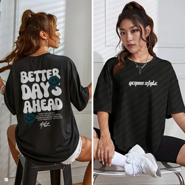 Better Days Ahead Drop Shoulder T-shirt - 18