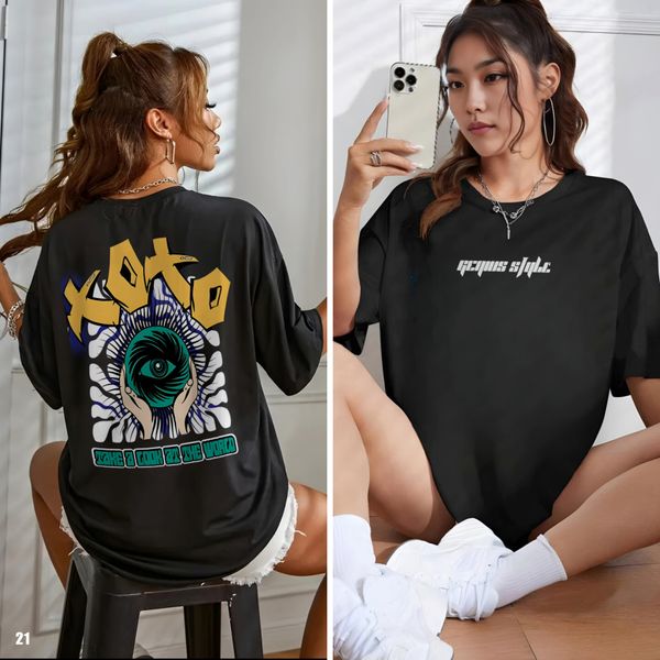 XOXO Drop Shoulder T-shirt 21