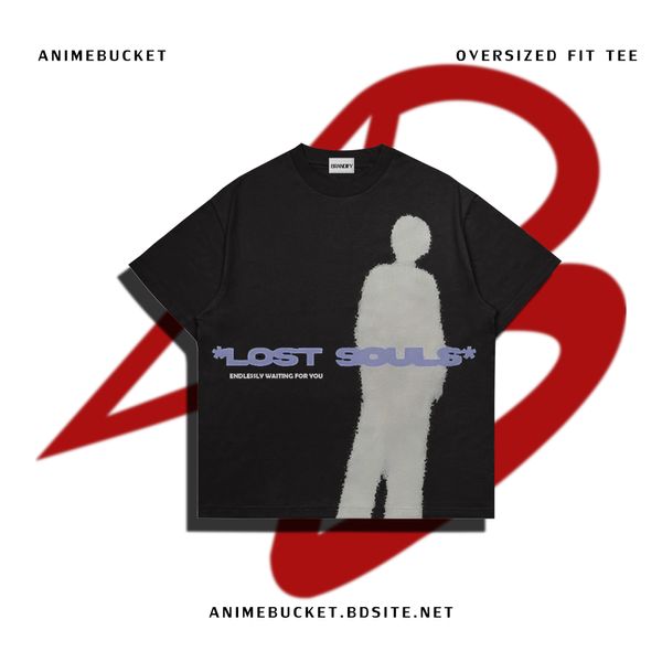 'LOST SOULS' BLACK OVERSIZED