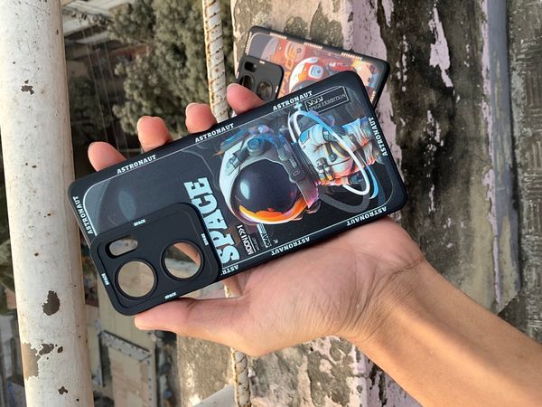 For IQOO Neo9 starry sky astronaut painted soft silicone case
