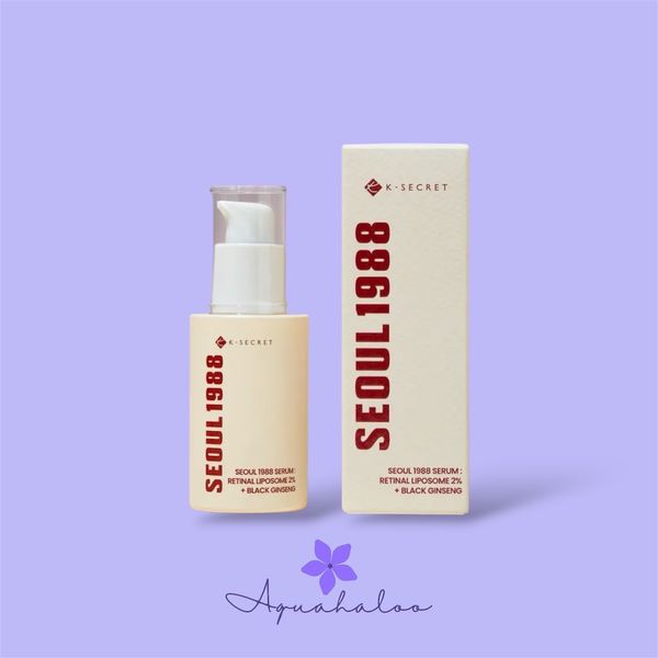 [Pre-order] KSECRET - SEOUL 1988 Serum : Retinal Liposome 2% + Black Ginseng 30ml