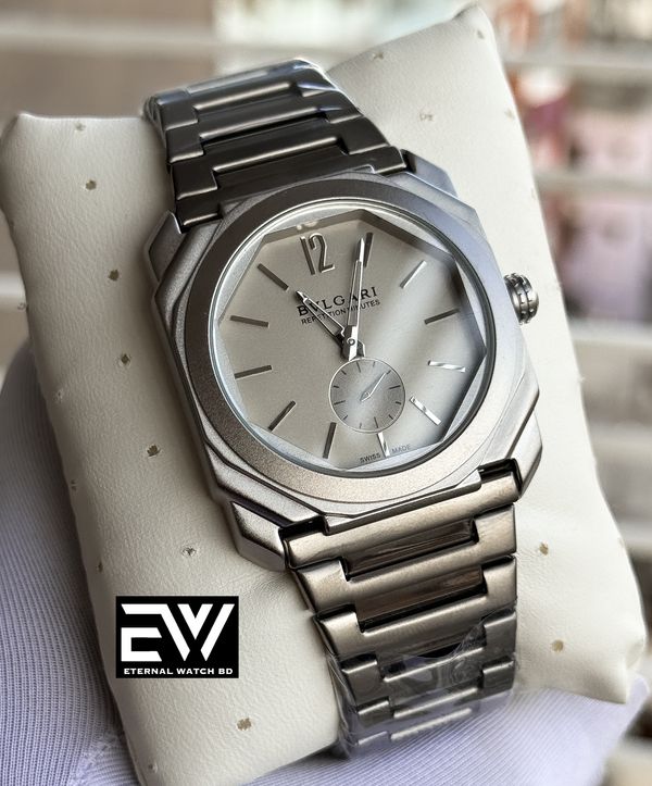 BVELGARI MATTE CH GRAY DIAL