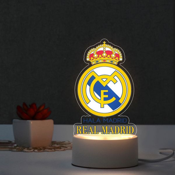 Real Madrid 3D Lamp-UV Printed