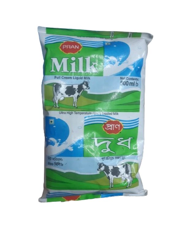 প্রাণ তরল দুধ ৫০০ মিলি - Pran Liquid/torol Milk/dudh 500 ml