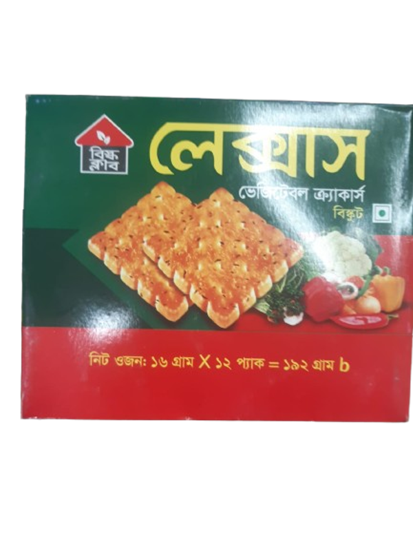 লেক্সাস বিস্কুট ( ভেজিটেবল ) ১২ প্যাকেট - Lexus Biscuit/biskut 12 pc