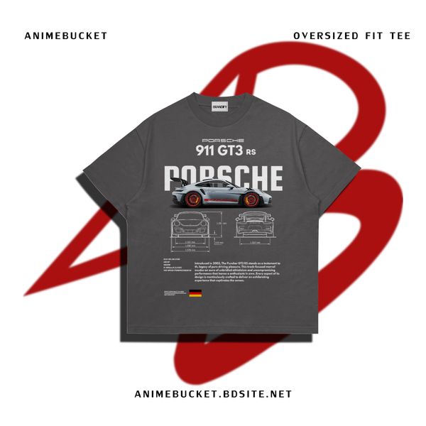 PORSHE 911 GTR - DROPSHOULDER - 5 COLOURS