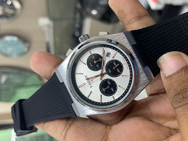 TISSOT PRX FIBER BLACK BELT PANDA DIAL