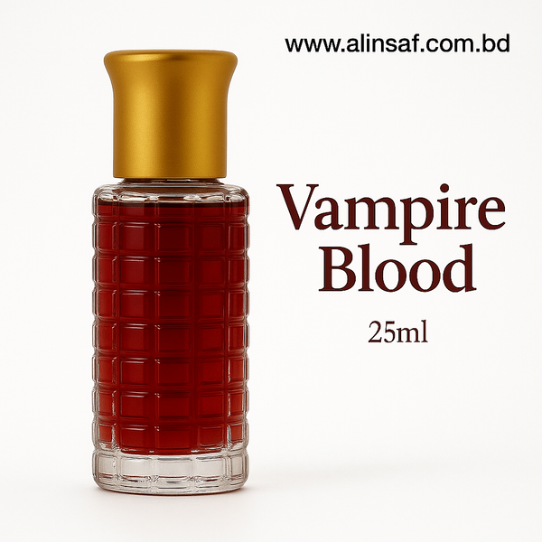 VAMPIRE BLOOD 25mL – একটি রহস্যময় সুমিষ্ট রোমান্টিক সুগন্ধি