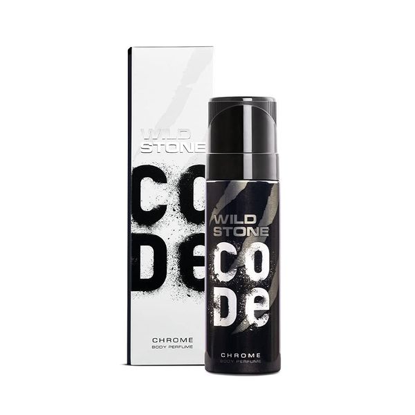 Wild Stone CODE Chrome Long Lasting Body Perfume for Men