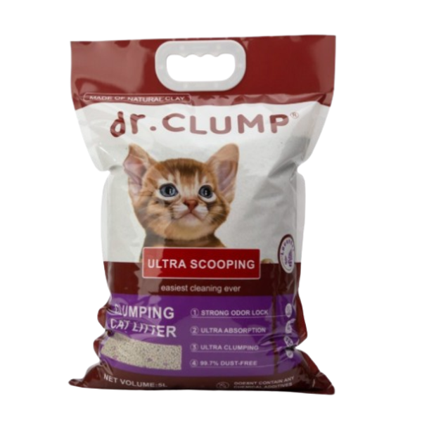 Dr. Clump Clumping Cat Litter Lavender Flavor