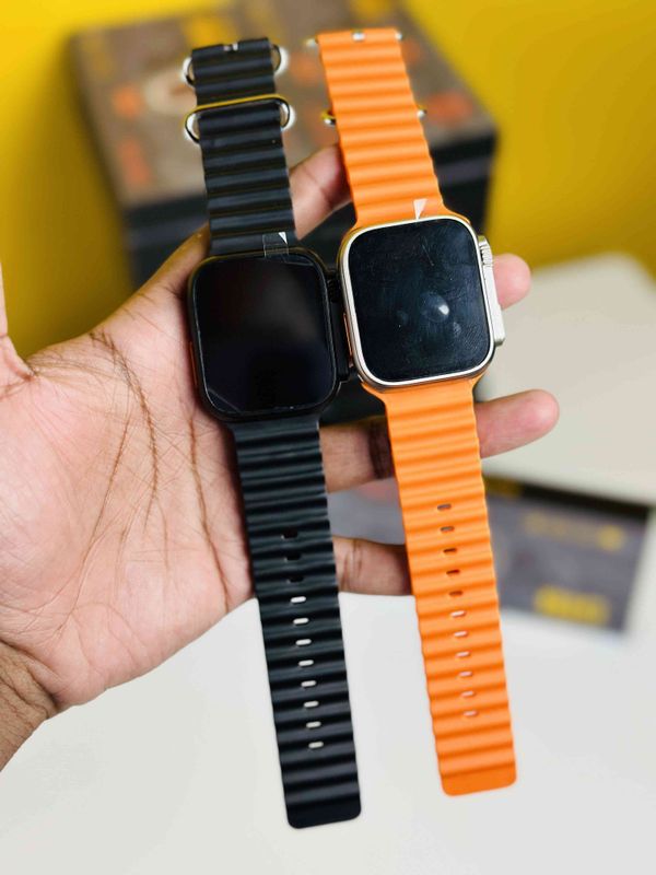 Z66 Ultra Series 8 Smart Watch- Orange Color - Image 3