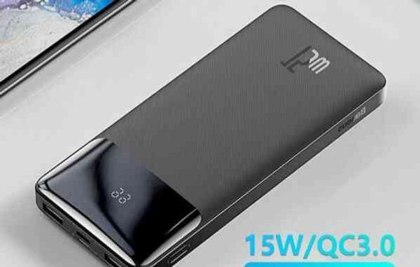 Baseus Bipow 10000mAh 15W Power Bank.