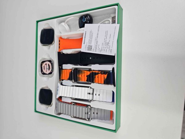 Y70 Ultra Couple Smartwatch With 13 Straps + Digital Tazbi.
