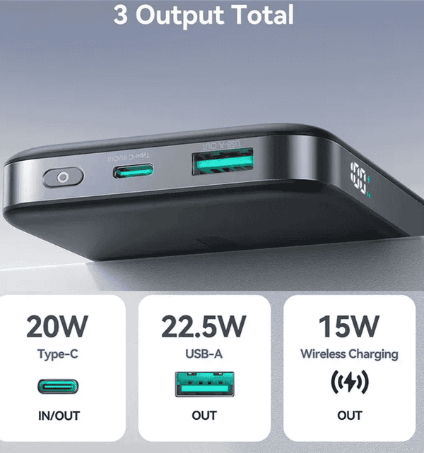 JOYROOM JR-PBM12 22.5W 10000mAh Power Bank