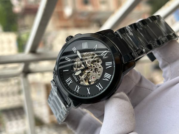 Fossil Automatic Black Chain