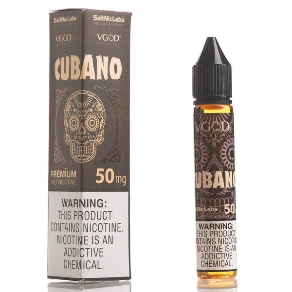 Cubano VGOD 50 mg SaltNic 30ml-