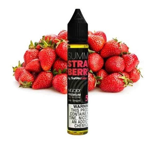 Cubano VGOD 50 mg SaltNic 30ml- strawberry