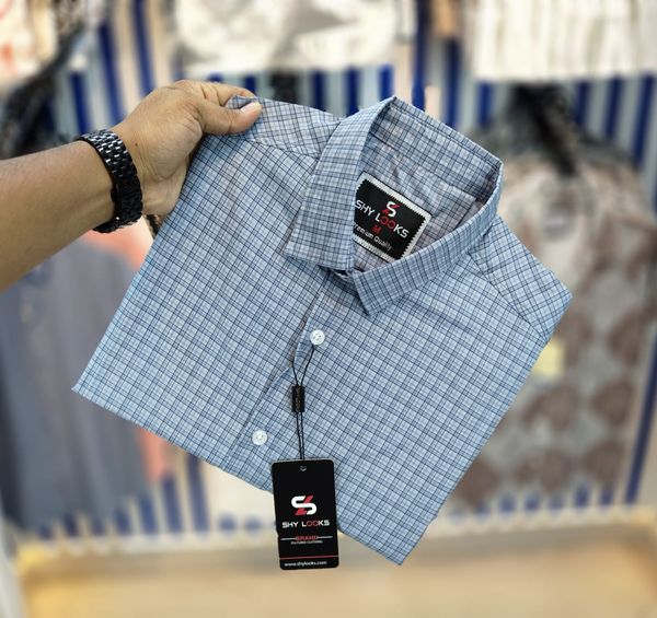 Pure Cotton 'Full Sleeve' Check Shirt