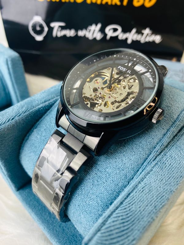 Fossil full black chain