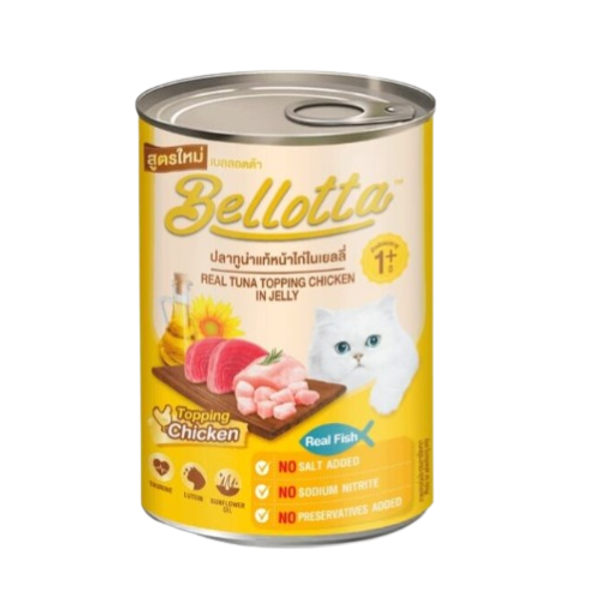 Bellotta Real Tuna Topping Chicken in Jelly