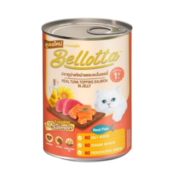 Bellotta Real Tuna Topping Salmon in Jelly