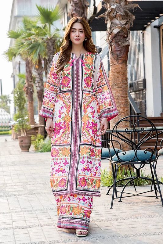 Digital floral Printed CO-ORD 2Pis Jama & Plazzo
