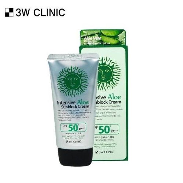 3w sunscreen Aloevera