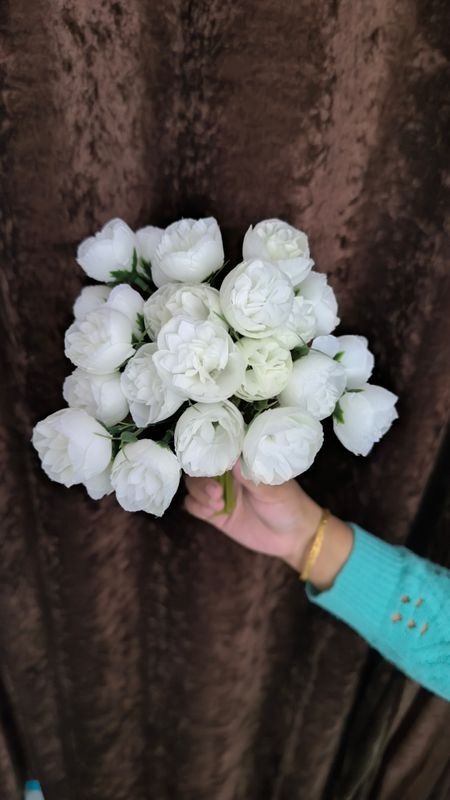 27 head peony rose artificial flowers - Image 5