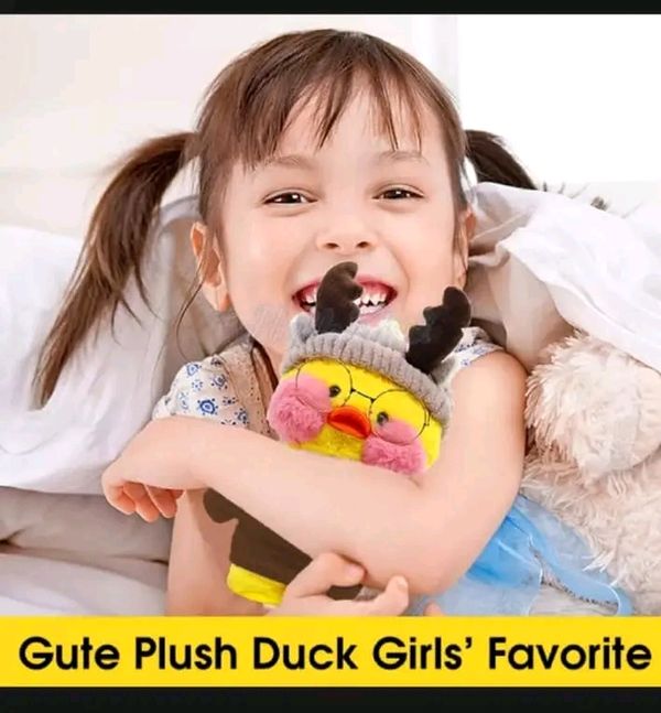 HelloKimi 30cm Mimi Ins Little Yellow Duck Dol Plush Shoft Toy - Image 3