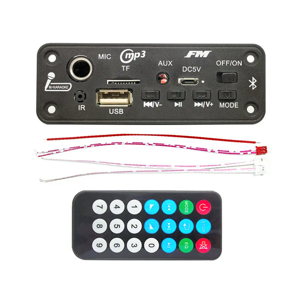 Bluetooth MP3 Decoder Board with Amplifier