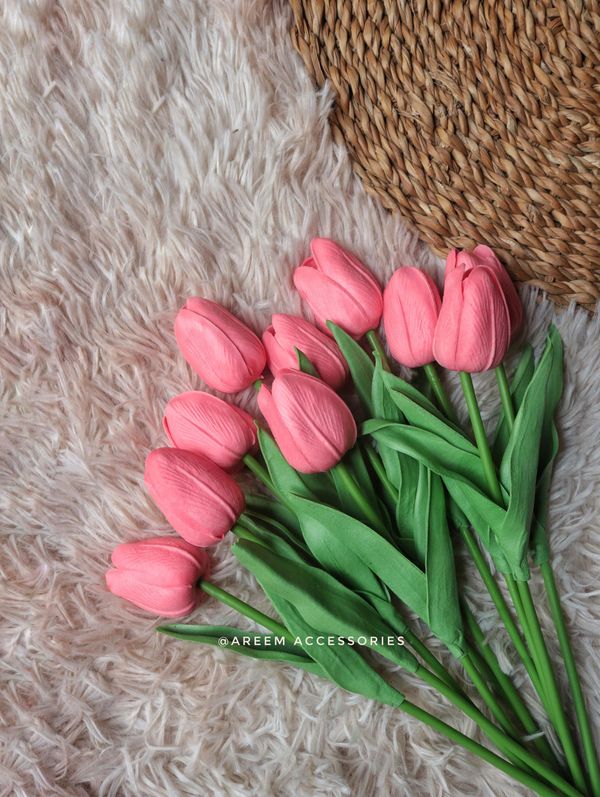10 Pieces Artificial Tulip
