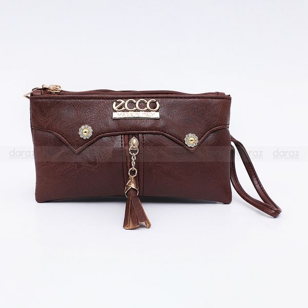 Women's Fashion Short Zipper Purse Lady Leather Strap Cutout Leaf New Luxury Brand Wallet Clutch Small Buckle Holder