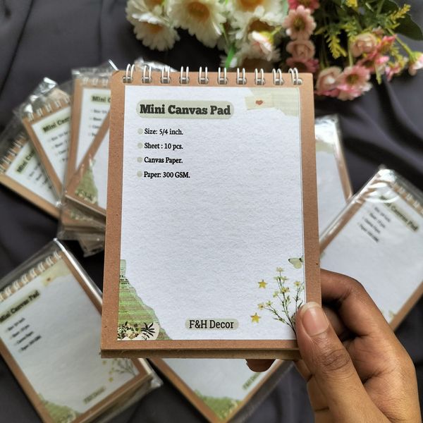 Mini Canvas Pad.🎨