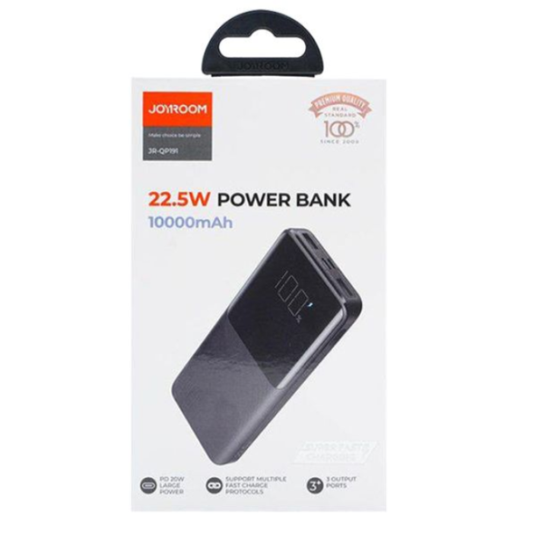 Joyroom JR-QP191 Portable Powerbank External Battery Charger 10000mAh 22.5W