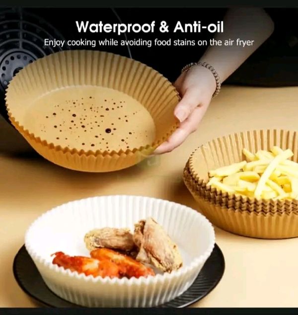 MAYTTO Air Fryer Paper Baking Oil Proof and Oil Absorbing Paper Plate 30pcs - Image 4