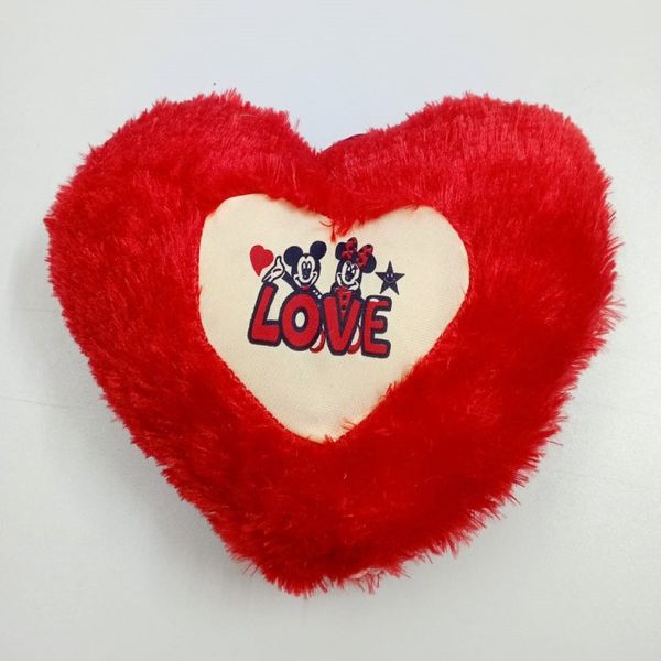 Heart Shape Red Love Pillow | Send Soft Toys as Gifts 2