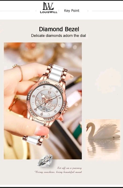 LouisWill Fashion Women Quartzmovement Wrist Watch... - Image 8